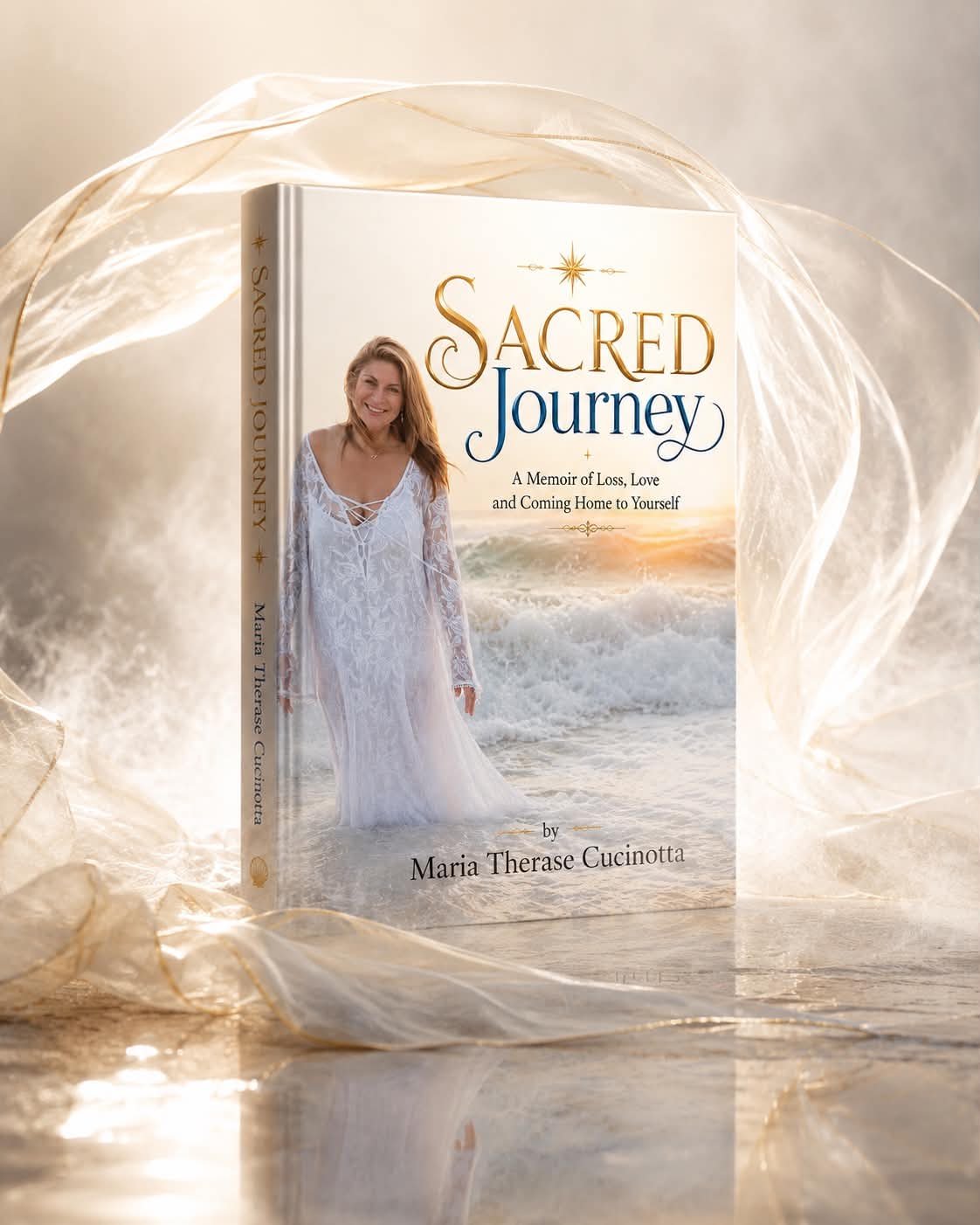 Sacred Journey — the hardcover memoir by Maria Therase Cucinotta